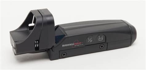 Bushnell Model 50-0021 Holosight, with base and standard reticle. The scope comes in its original