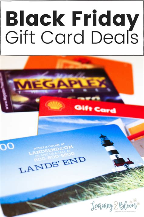 Check out the Best Black Friday Gift Card Deals | Gift card deals ...