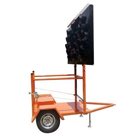 Solar Arrow Board Trailer - Road Safety Supplier - RoadSky