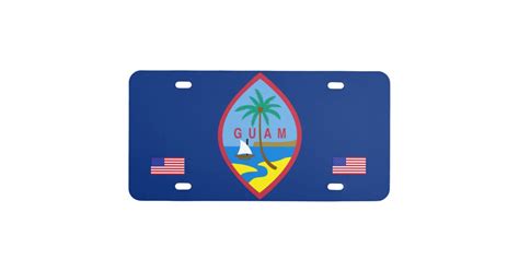 Guam USA License Plate Frames | Zazzle