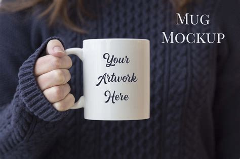 Beautiful Free Mug Mockup Generator - Big Mockup