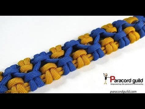 In this tutorial I demonstrate how to tie the "Chain sennit" or "Crossed chain sennit" paracord ...