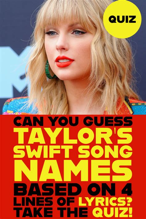 Taylor Swift Lyrics Quiz Taylor Swift Quiz, Do You Know Lyrics, Song Lyrics Quiz, Buzzfeed ...