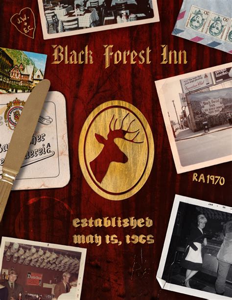 Design & Illustration: Black Forest Inn on Behance