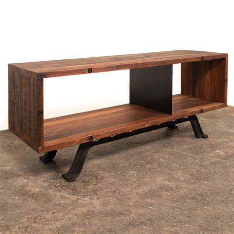 Reclaimed Wood Console - Industrial Furniture - Touch of Modern