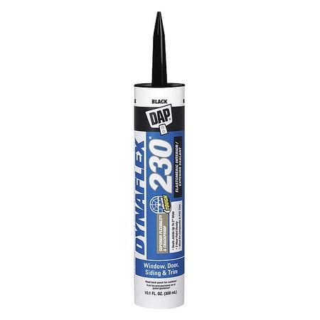 Dap 18280 10.1 oz Caulk, Black - Walmart.com