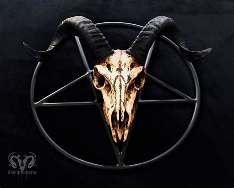 Goat Skull Pentagram