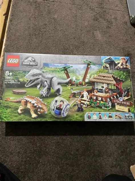 LEGO JURASSIC WORLD: Indominus Rex vs. Ankylosaurus (75941) £92.00 - PicClick UK