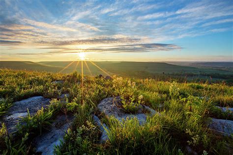 Konza Prairie Sunrise Photograph by Angie Harris