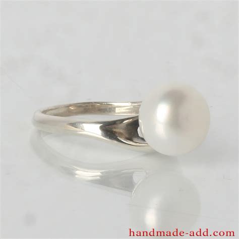 Sterling silver and pearl ring brashind.com