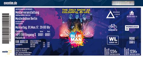 Blue Man Group - Tour Tickets: Alte Oper Frankfurt FRANKFURT / MAIN am ...