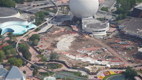 The old home of Epcot's Innoventions West is being prepared for new construction - Notes from ...