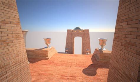 3D sumerian ziggurat ur model - TurboSquid 1305486