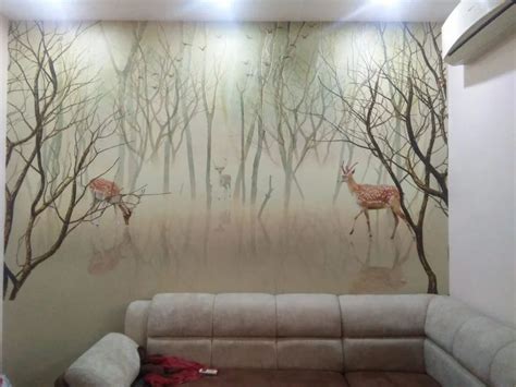 Brown Nature Design Wallpaper, For Wall Decor at Rs 70/sq ft in Greater Noida | ID: 2852650487062