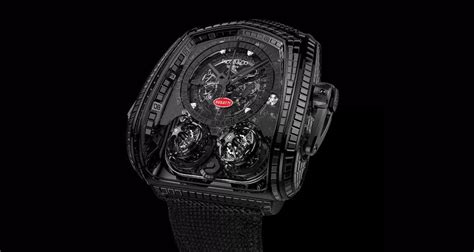 The Jacob & Co Twin Turbo Furious Bugatti La Montre Noire Is Just... Wild