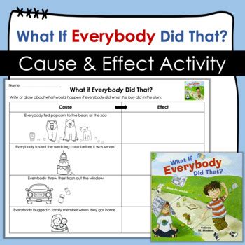 What if Everybody Did That? Cause and Effect Activity by Joelle Erich