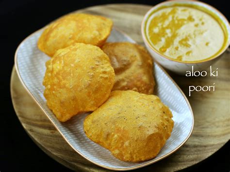 aloo ki poori recipe | aloo ki puri recipe | masala poori recipe