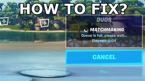 How to FIX Fortnite - Queue Is Full, please wait... - YouTube