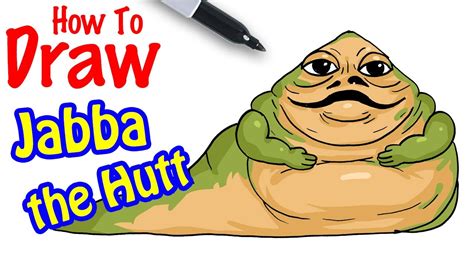 How to Draw Jabba the Hutt