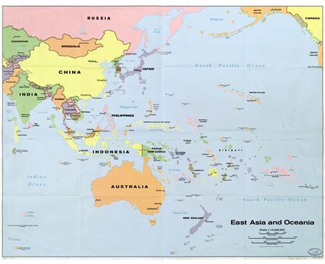 21 Lovely Far East Map Countries And Capitals