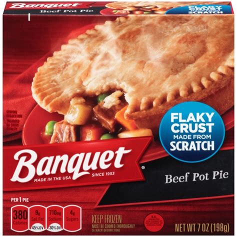 Banquet Beef Pot Pie (7 oz) from Food Lion - Instacart