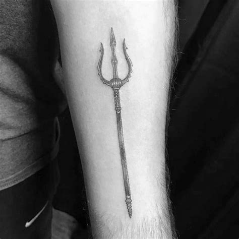 40 Trident Tattoo Designs for Men