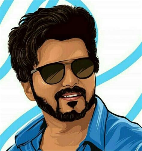 Master Vijay Painting Photos - Quotes Trendy New