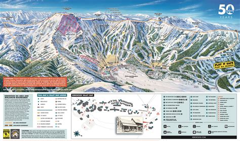 Kirkwood Ski Resort Trail Map - Bobbie Stefanie