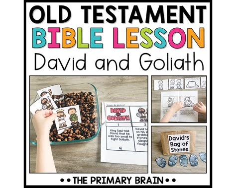 David and Goliath Bible Story Sunday School Lesson Plans Bible Class ...