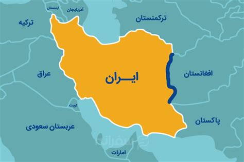 همسایگان مرزی ایران کدامند؟ جزئیات مناطق هم مرز روی نقشه