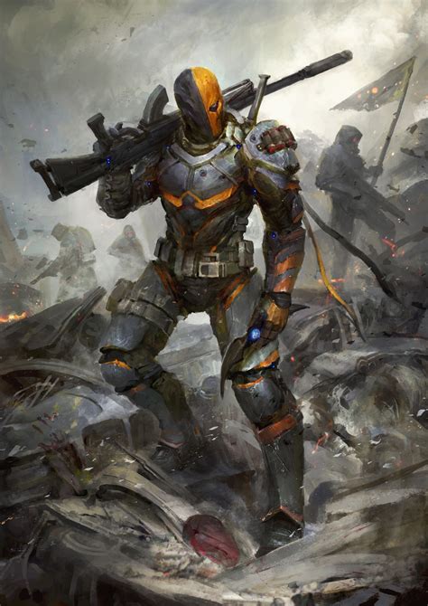 ArtStation - Deathstroke the Terminator