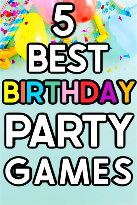 Hilarious Birthday Party Games for Kids & Adults - Play Party Plan