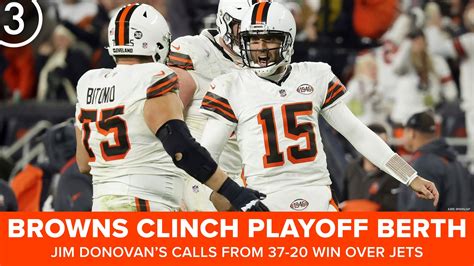 Jim Donovan has the calls from the Cleveland Browns' playoff-clinching ...