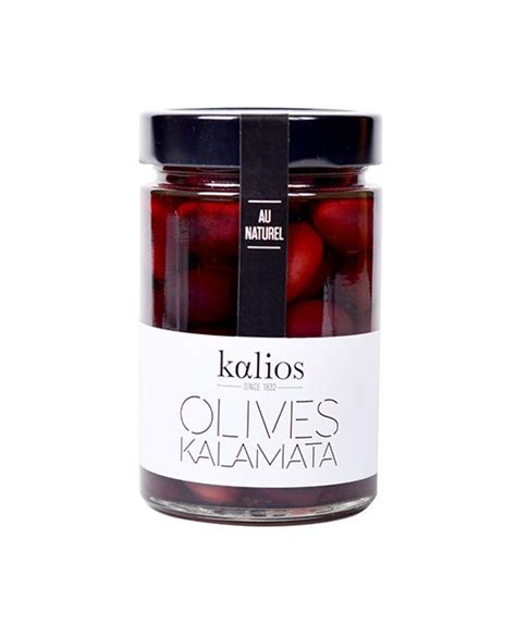 Kalamata olives in brine - Kalios - edelices.co.uk