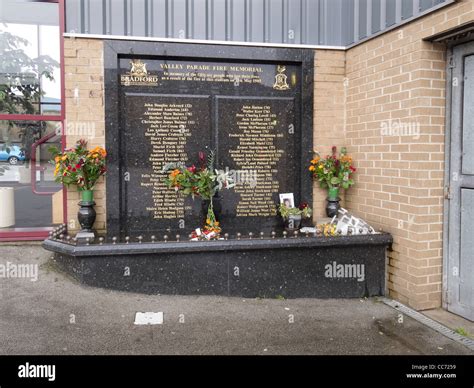 Bradford City Football Club - Bradford memorial to the victims of the ...