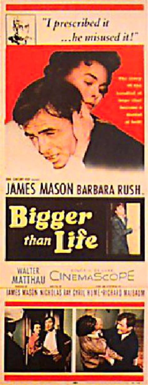 Bigger Than Life Original 1956 U.S. Insert Movie Poster - Posteritati Movie Poster Gallery