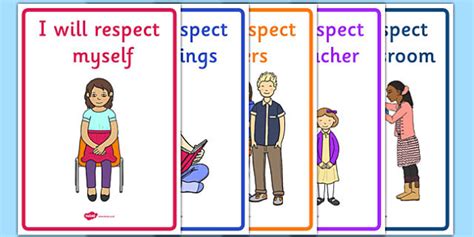 👉 Respect in the Classroom | Display Posters Resource | Twinkl