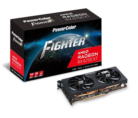 Buy PowerColor Fighter AMD Radeon RX 6700 XT Gaming Graphics Card with ...