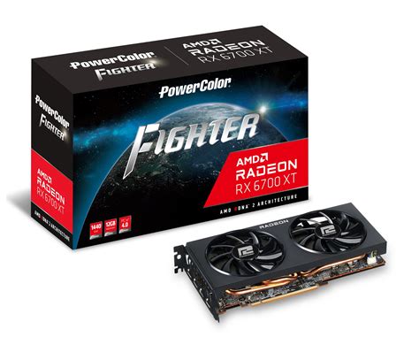 Buy PowerColor Fighter AMD Radeon RX 6700 XT Gaming Graphics Card with ...