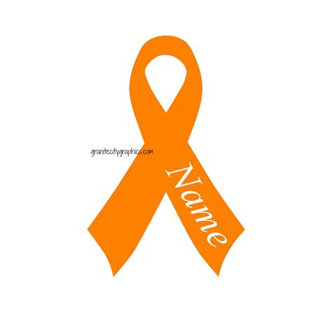 Cancer Ribbon cancer awareness decal vinyl window decal