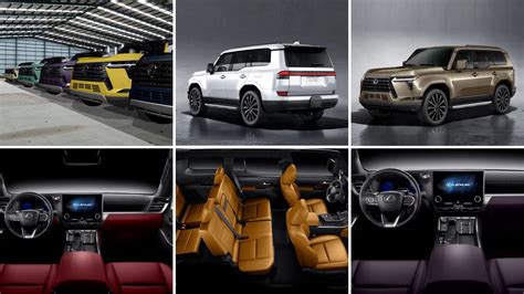 2024 Lexus GX 550 Presents a Ritzier Color Choice Inside and Out ...