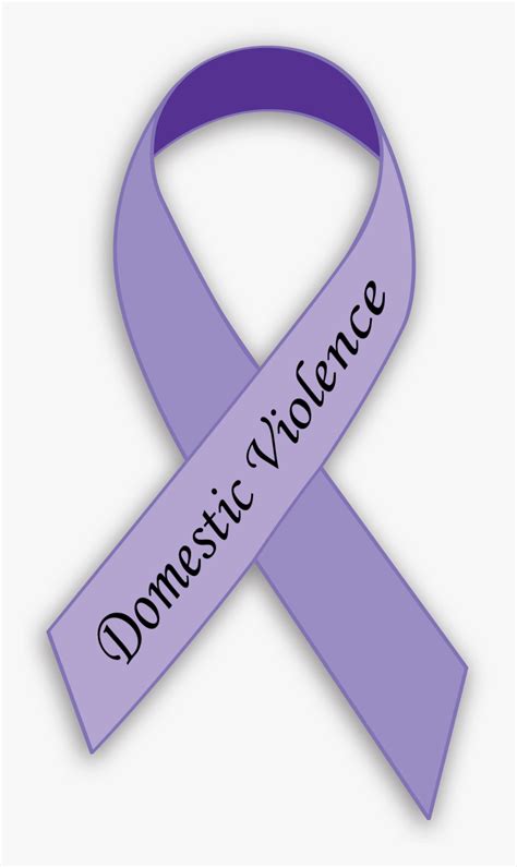 Domestic Violence Purple Ribbon Clipart - Domestic Violence Ribbon Transparent Background, HD ...