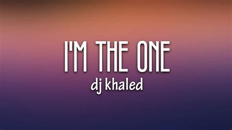 I am da one with lyrics - billaengine