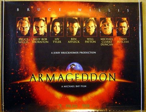 Armageddon (Teaser) - Original Cinema Movie Poster From pastposters.com British Quad Posters and ...