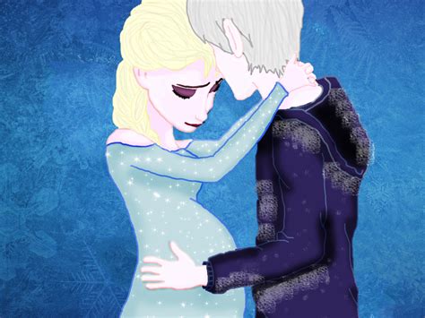 She's pregnant! - Elsa & Jack Frost Fan Art (41558966) - Fanpop