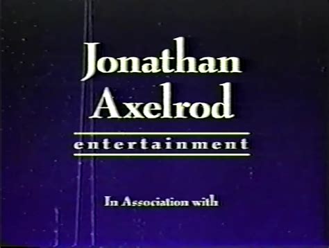 Jonathan Axelrod Entertainment - Audiovisual Identity Database