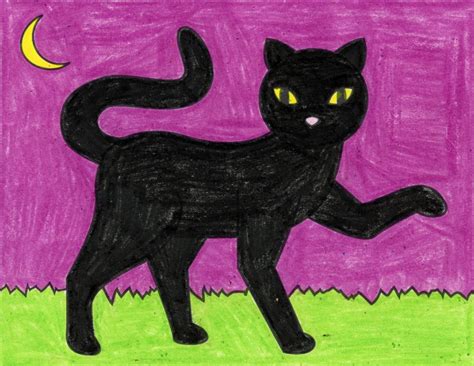 Cat Color Drawing For Kids - Pencil drawing tutorials animal drawings ...