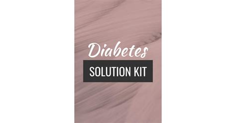 Barton Publishing Diabetes Solution Kit PDF Book Download