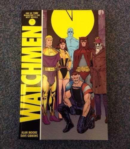 comicsvalue.com - Watchmen Graphic Novel - Signed By Dave Gibbons - auction details