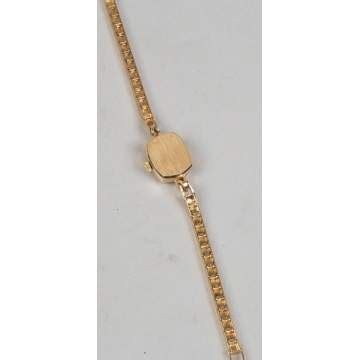 14k Gold Bulova Ladies Watch | Cottone Auctions